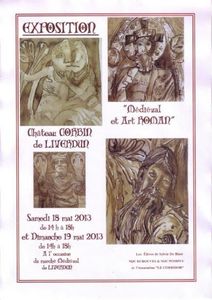 Exposition "Médiéval et Art Roman" au Château Corbin de Liverdun (54)