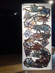 Exposition de Monique Tello, à la galerie UNIVER, Paris