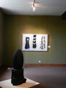 Le langage du bois, une exposition de David Nash, au musée de Vendôme (41)