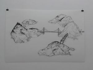 "Lieux dessinés", une exposition de paysages parcourus, à la galerie White project, Paris
