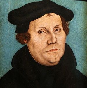 les vertus, l'Espérance: Désespoir de Luther