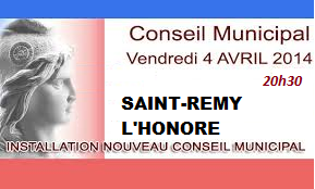 Conseil municipal du 4 avril 2014