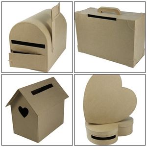 Urnes en papier mâché de Décopatch.