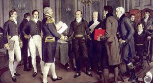 Le traité de Gand 24 décembre 1814