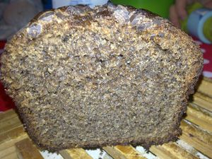 cake à la poudre de spéculoos et amandes