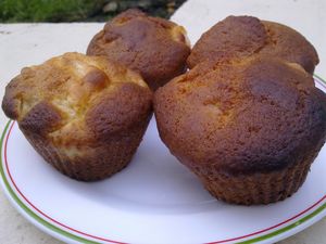 muffins aux poires