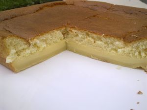 gateau magique a la vanille