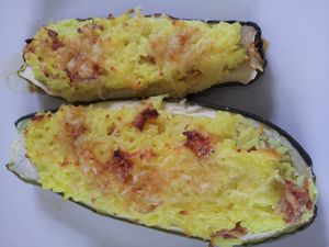 courgettes farcies au curcuma