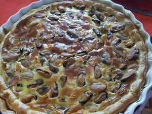 tarte aux moules