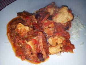 poulet à la mexicaine