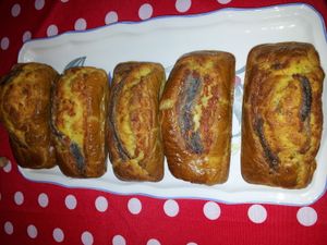 cake aux anchois et romarin