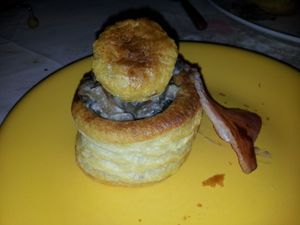 Vol au vent aux champignons
