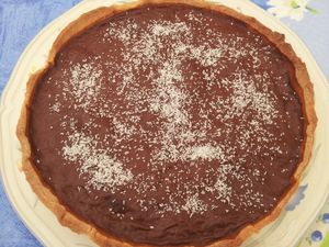 tarte au chocolat ww