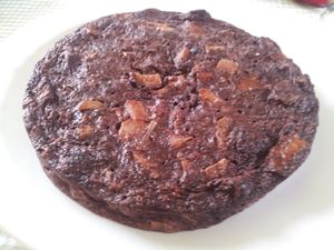 Pudding poire chocolat