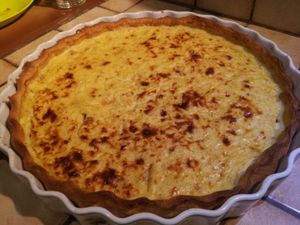 Tarte fromagère au céleri