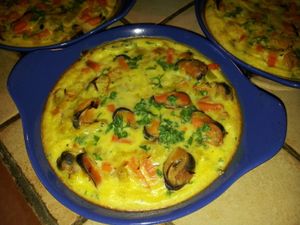 Clafoutis de moules