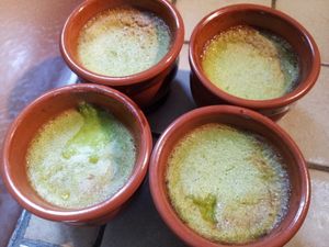 Petite crème à la pistache