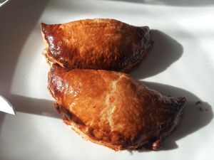 Petits pâtés au porc facon colombo