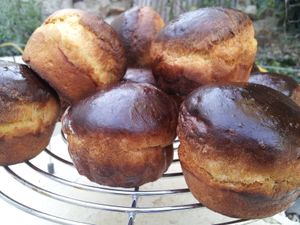 Briochettes allégées a la fleur d'oranger