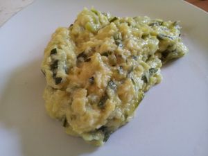 Purée de courgettes