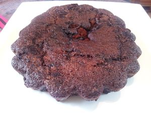 Tarte chocolat café