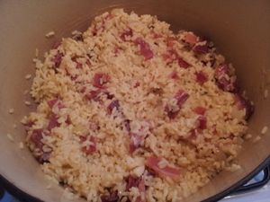Risotto à la milanaise