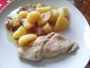 Poulet cocotte grand mère