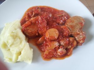Filet mignon de porc aux champignons