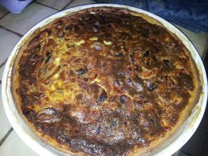 Quiche à la bière