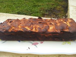 moelleux aux pommes et au chocolat blanc