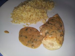Filet de poulet sauce estragon ww