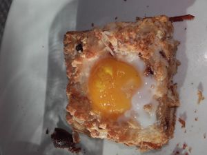 oeuf au plat revisité