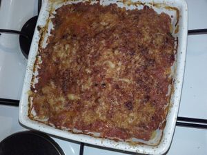 Gratin de courgettes à la provencale