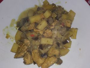Colombo de poulet des antilles