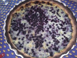 tarte aux myrtilles