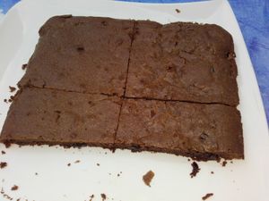 brownies aux cranberries