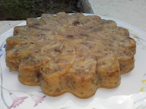 Gâteau fondant pommes et spéculoos