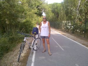 vélo de la Londe à l'aéroport de Hyères