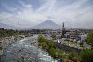 Copacabana (Bol.) - Cusco (Pérou) - 623 km en vélo + 430 km en bus - Premiers kilomètres au Pérou