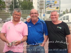 Concours +55 ans du 18 juin 2015