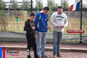 Concours départemental triplette seniors