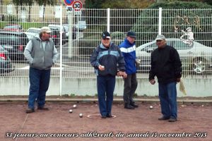 Concours adhérents du 14 novembre 2015