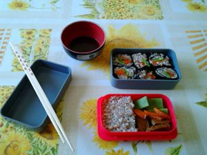 Sushis de sarrasin au seitan