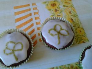 Cupcakes de la Saint Patrick