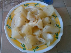 "Bisque blanche" de Pâtisson au lait de coco entier