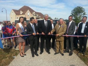Inauguration du boulevard de Troyes