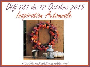 Défi#281_Inspiration automnale