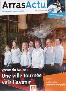 Le magazine des arrageois de janvier est arrivé