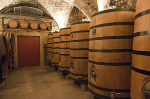 Verticale de château Simone Blanc, le grand blanc de provence.