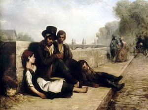 La barricade du cloître Saint-Merry, juin 1832